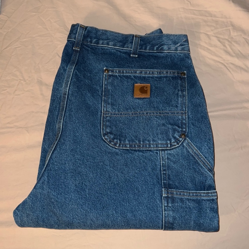 Double Knee Carhartt Loose Original Jeans